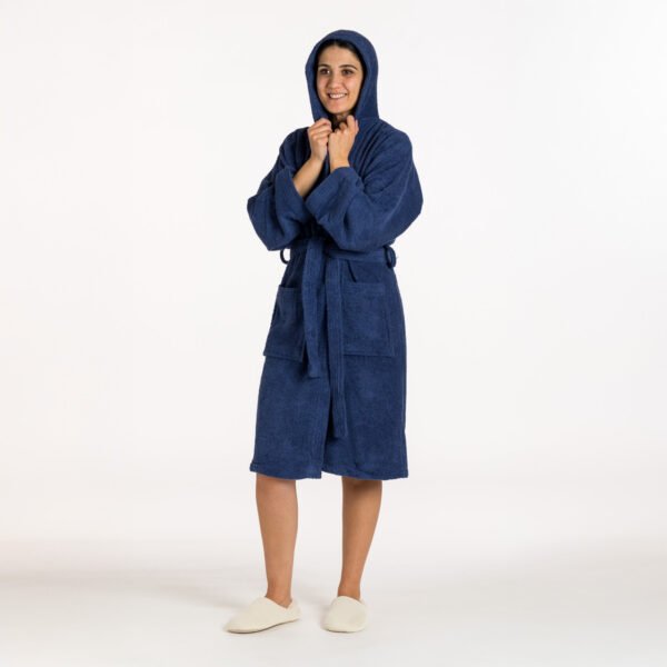 accapatoio-bluscuro1 Accappatoio Unisex My by linea oro