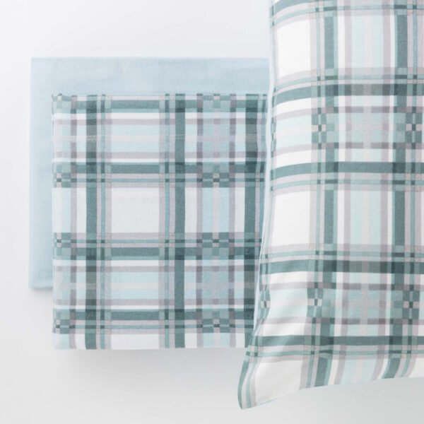 completlettoflandenververde Completto Letto Flanella DENVER by linea oro