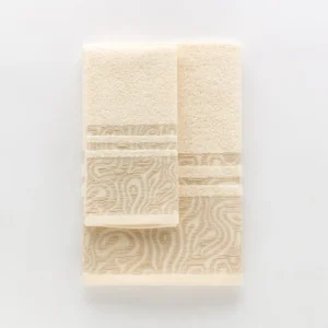 Set 1+1 Spugna Jacquard Salte by linea oro