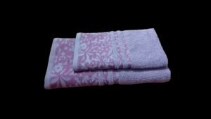 Set 1+1 Spugna Jacquard Valen by linea oro