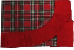 Tovaglia Antimacchia Plastificata Scozzese Natale Tartan