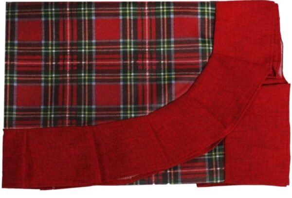 Tovaglia Antimacchia Plastificata Scozzese Natale Tartan
