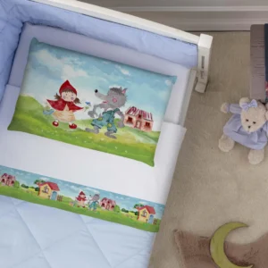 Completo Lettino Baby LUPO by linea oro