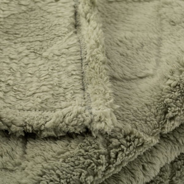 plaidfabulaverde3 Plaid Ecopelliccia Jacquard Fabula by linea oro