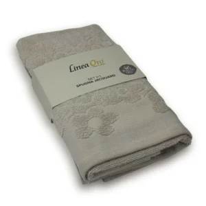 Set 1+1 Spugna Jacquard Tully by linea oro