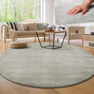 Tappeto Arredo Rabbit Tondo by linea oro