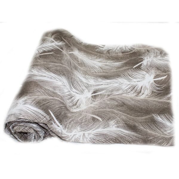 Telo Arredo Multiuso Foulard Copritutto Copridivano Letto PIUMA Sfumata Sofì