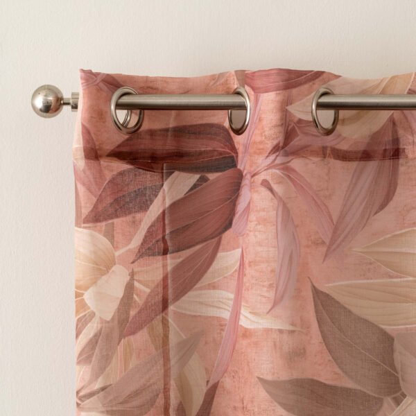 tendafloresarancione1 Tenda Confezionata Stampata Lenia by linea oro