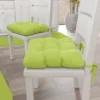 Cuscini per Sedie Coprisedia mjilinda Tinta Unita Confezione 6 Pezzi verde by linea oro