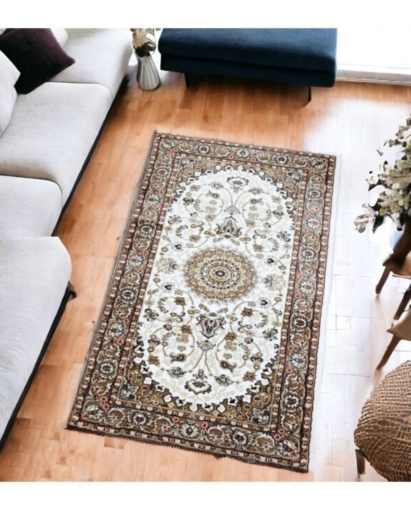 tappetoemiratebeige2 Tappeto arredo classico Emirates color tortora varie misure by linea oro