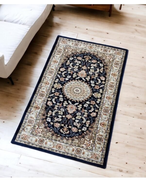tappetoemirateblu2 Tappeto arredo classico Emirates color blu varie misure by linea oro