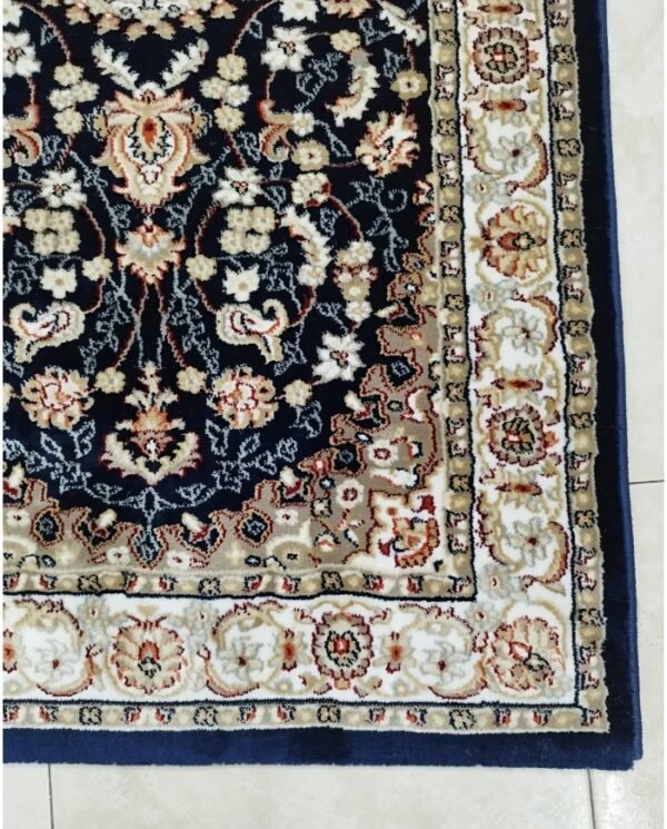 tappetoemirateblu3 Tappeto arredo classico Emirates color blu varie misure by linea oro