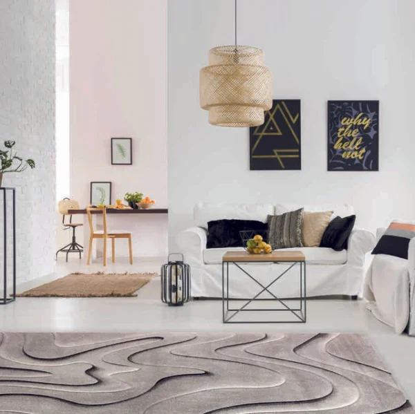 tappetoportobeige1 Tappeto Arredo PORTO color Grigio by Linea Oro