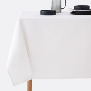 Tovaglia Mjilinda in cotone color Bianco by linea oro