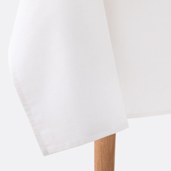 tovagliamjilindabianco1 Tovaglia Mjilinda in cotone color Bianco by linea oro