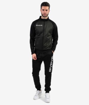 Tuta CUBA color Verde militare/Nero