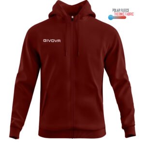 FELPA POLARFLEECE (FULL ZIP) 500 COLOR GRANATA