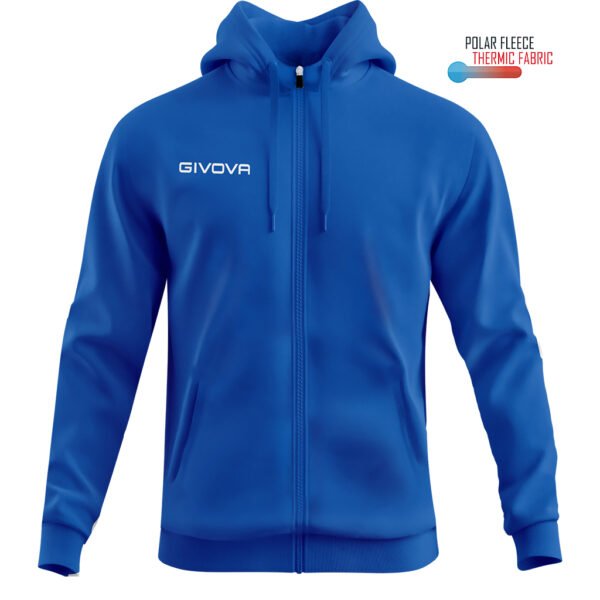 felpazzurra FELPA POLARFLEECE (FULL ZIP) 500 COLOR AZZURRO
