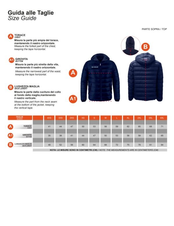 Giubbotto OLANDA Unisex COLOR GRANATA