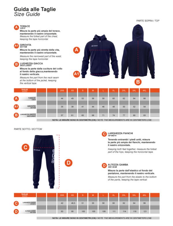 Tuta CUBA color Rosso/Nero Unisex