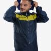 Rain Jacket SCUDO Unisex COLOR BLU/GIALLO