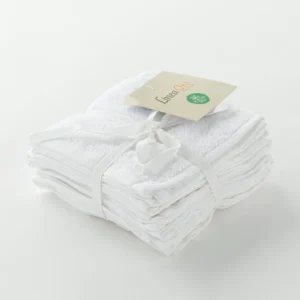 Set 6pz Lavette Spugna Basic COLORE BIANCO