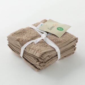 Set 6pz Lavette Spugna Basic COLORE TORTORA