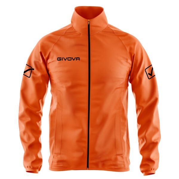 Rain Jacket WIND COLOR ARANCIONE