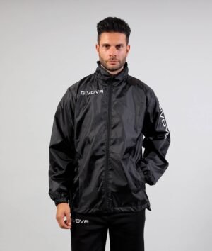 Rain Jacket WIND COL NERO