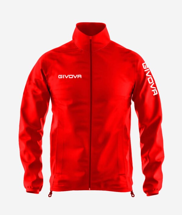 Rain Jacket WIND COLOR ROSSO