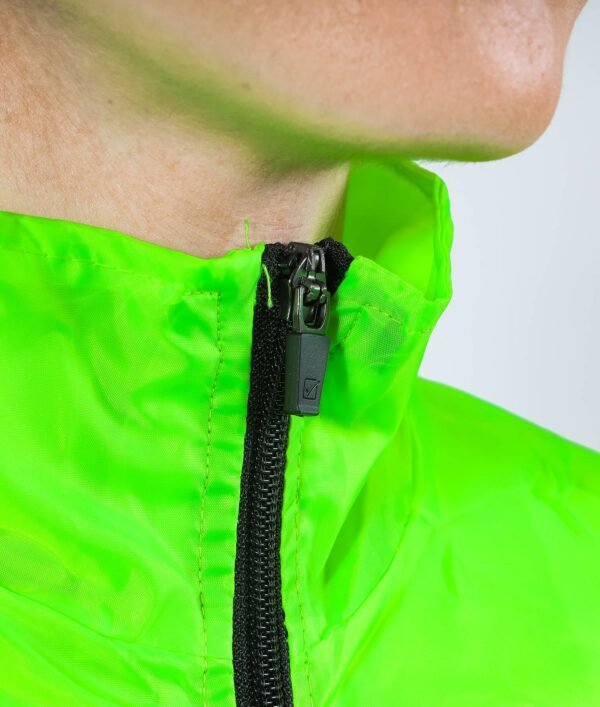 rainbasicverde2 Rain Jacket WIND COL ARANCIONE Fluo