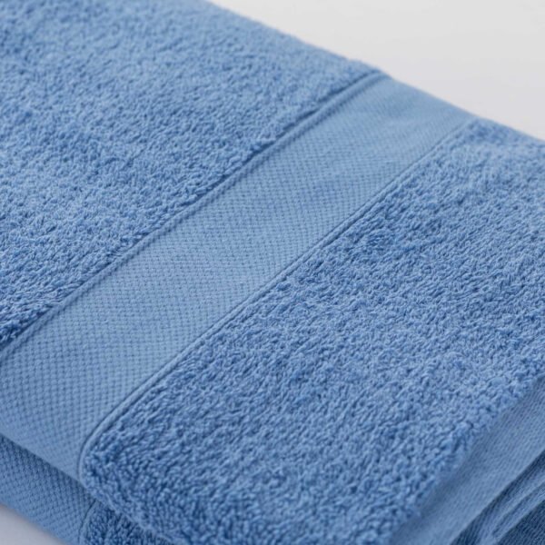 Telo Bagno 100% cotone MY by linea oro COLORE CELESTE