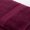 telobagno-bordeaux1 Telo Bagno 100% cotone MY by linea oro COLORE BORDEAUX