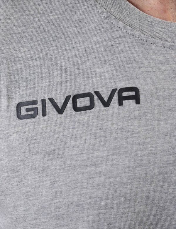 tshirtgrigio1 T-SHIRT COTONE FRESH UNISEX color GRIGIO