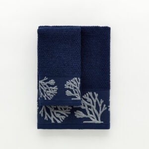Set 1+1 Spugna Jacquard Mediterranea by linea oro
