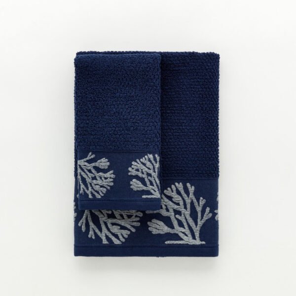 Set 1+1 Spugna Jacquard Mediterranea by linea oro
