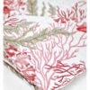 Copriletto Trapuntato quilt letto matrimoniale coralli by linea oro