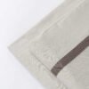 Completo Letto Matrimoniale Da Vinci 100% Cotone colore Beige By linea oro