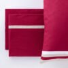 Completo Letto Matrimoniale Da Vinci 100% Cotone colore Tortora By linea oro
