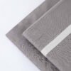 Completo Letto Matrimoniale Da Vinci 100% Cotone colore Grigio By linea oro