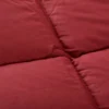 Trapunta invernale tinta unita Colore Bordeaux double face LOREN by linea oro