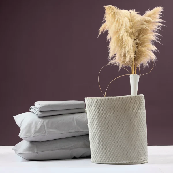 Trapuntino Velvet Colore Tortora by de Angle's