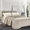Trapuntino Velvet Colore Fango by de Angle's